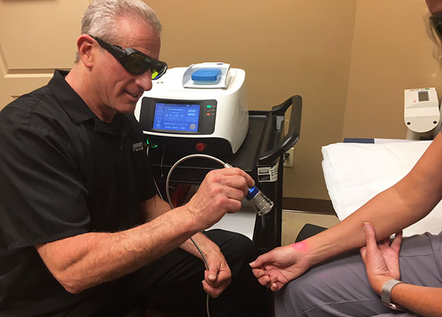 Physical Therapy Laser for Human