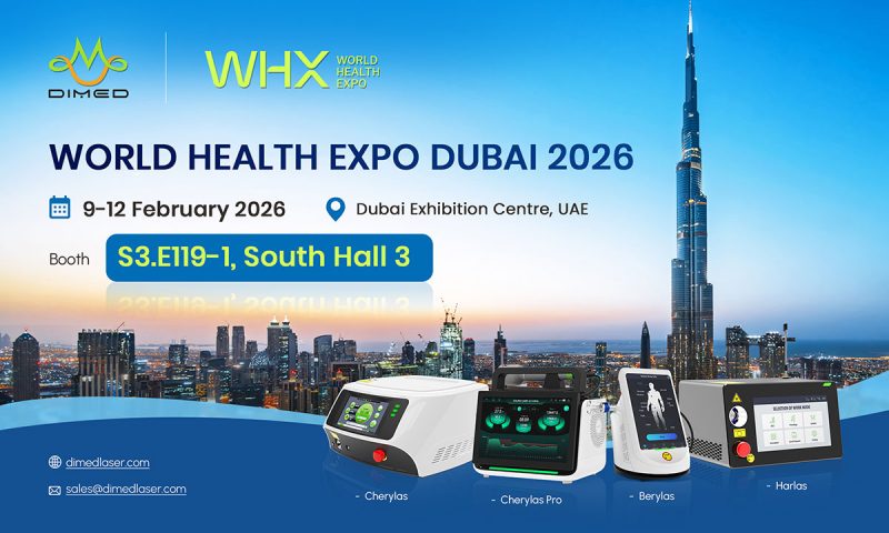 Meet Dimed Laser at World Health Expo Dubai 2026 UAE | Dimed Laser